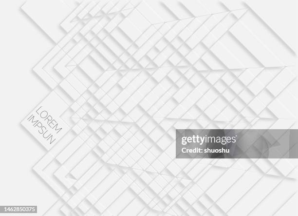 High Resolution Rectangle Abstract White Rectangle Background Geometric Texture Pattern For ...