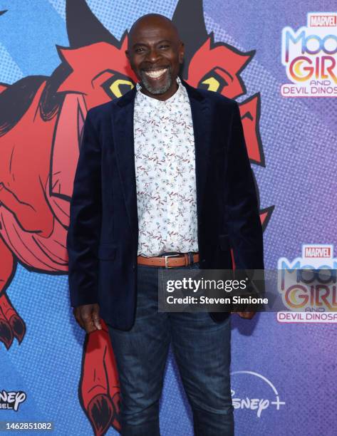 Gary Anthony Williams attends the Red Carpet Premiere Event for Disney Branded Television's and Marvel's "Moon Girl And Devil Dinosaur" at Walt...