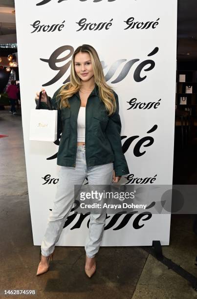 Kinsey Wolanski attends the GRAMMY Gift Lounge during the 65th GRAMMY Awards At Tom's Watch Bar on February 04, 2023 in Los Angeles, California.