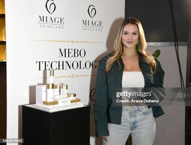 Kinsey Wolanski attends the GRAMMY Gift Lounge during the 65th GRAMMY Awards At Tom's Watch Bar on February 04, 2023 in Los Angeles, California.