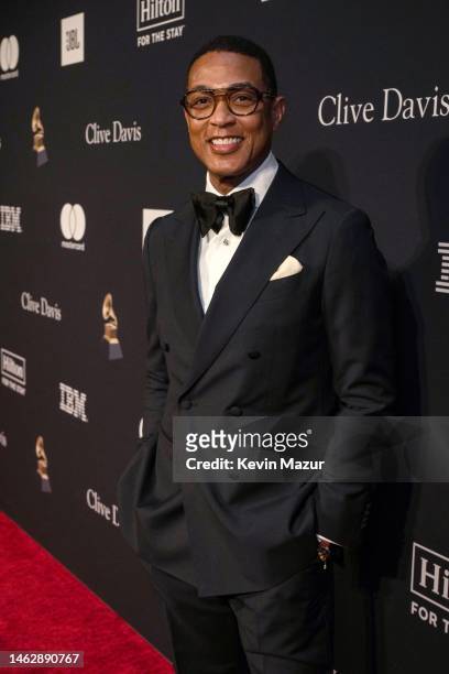 Don Lemon attends the Pre-GRAMMY Gala & GRAMMY Salute to Industry Icons Honoring Julie Greenwald and Craig Kallman on February 04, 2023 in Los...