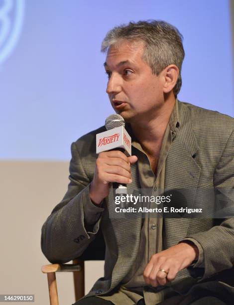 Writer David Shore attends Variety's A Night In The Writers Room sponsored by Motorola on June 12, 2012 in Beverly Hills, California.