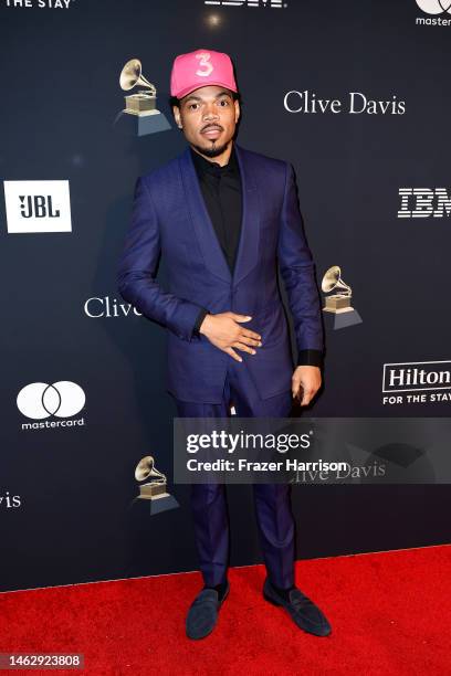 Chance the Rapper attends the Pre-GRAMMY Gala & GRAMMY Salute To Industry Icons Honoring Julie Greenwald & Craig Kallman at The Beverly Hilton on...