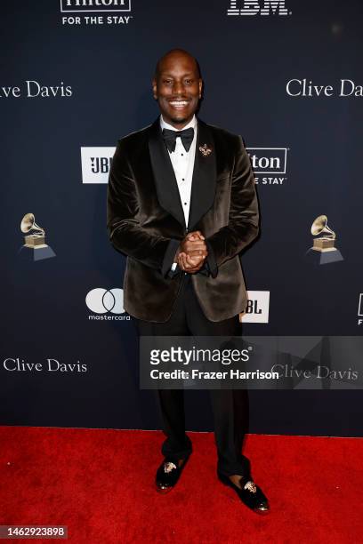 Tyrese Gibson attends the Pre-GRAMMY Gala & GRAMMY Salute To Industry Icons Honoring Julie Greenwald & Craig Kallman at The Beverly Hilton on...