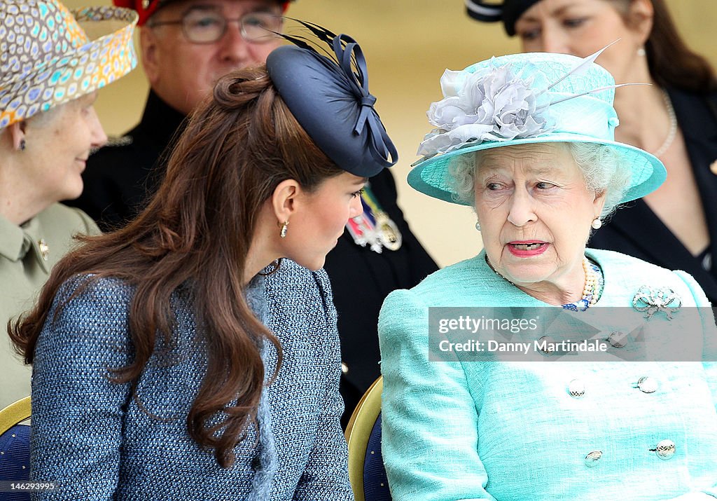 The Queen, The Duke of Edinburgh, The Duke and The Duchess Of Cambridge Visit Nottingham