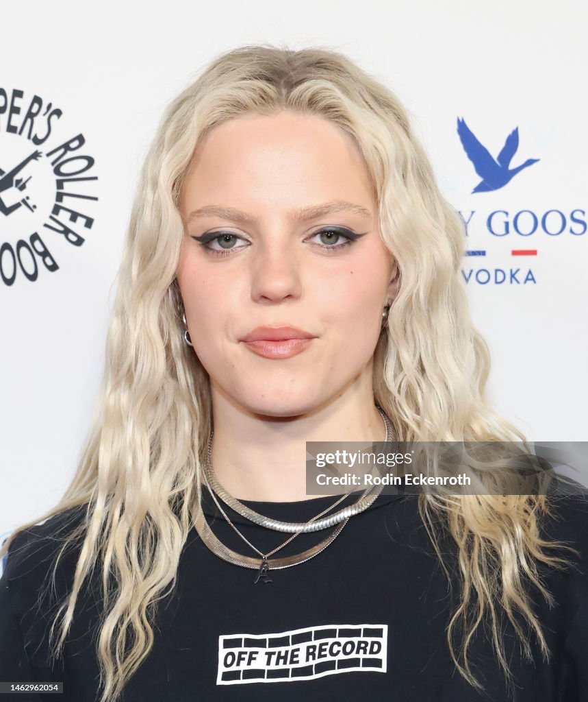 Reneé Rapp attends Interscope and Flipper's Roller Boogie Palace