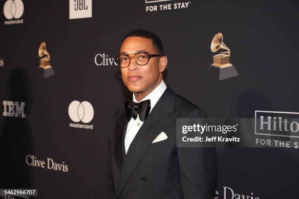 Don Lemon attends the Pre-GRAMMY Gala & GRAMMY Salute To Industry Icons Honoring Julie Greenwald & Craig Kallman at The Beverly Hilton on February...