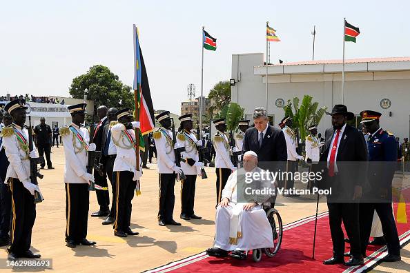 Pope Francis Travels To Democratic Republic Of Congo And South Sudan Pope Francis Travels To Democratic Republic Of Congo And South Sudan