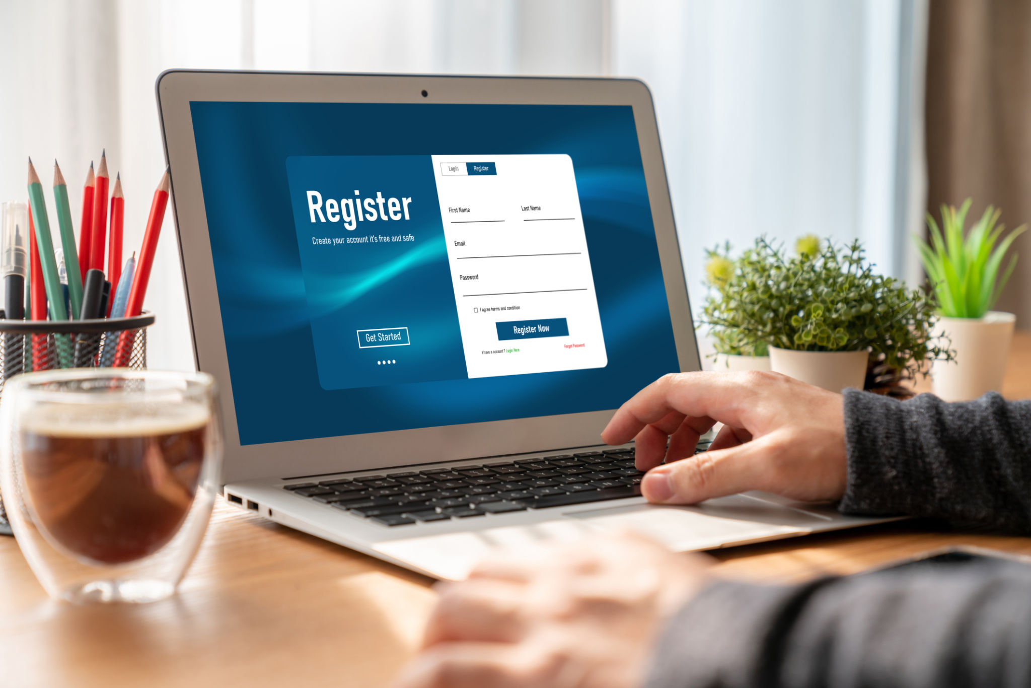 register online