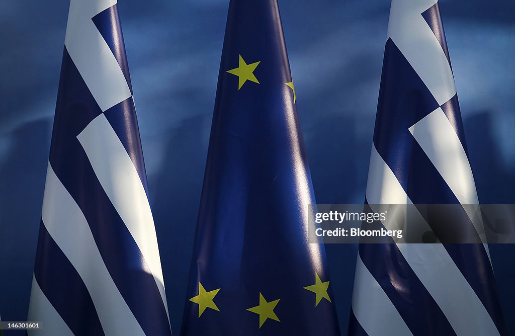 Pasok Leader Venizelos Evangelos Pre-Election Rally