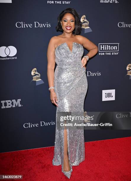 Jennifer Hudson attends the Pre-GRAMMY Gala & GRAMMY Salute to Industry Icons Honoring Julie Greenwald & Craig Kallman at The Beverly Hilton on...