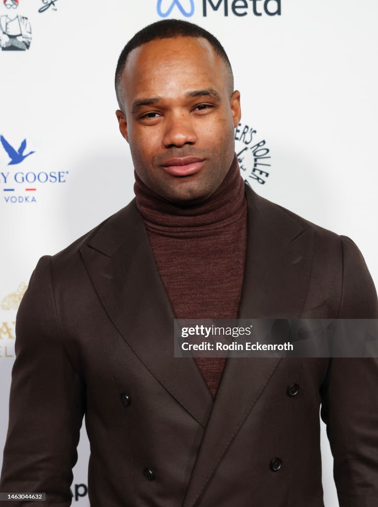 Vaughn Davis attends Interscope and Flipper's Roller Boogie Palace