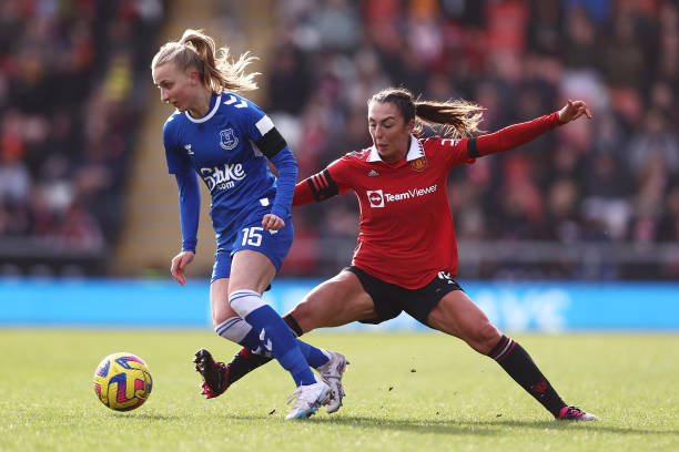 GBR: Manchester United v Everton FC - Barclays Women's Super League