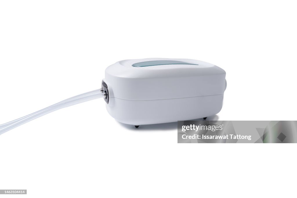 Air pump (air compressor) with regulator for aquarium for providing air in the water
