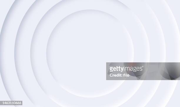 stockillustraties, clipart, cartoons en iconen met circle layer abstract background - depth of field togetherness looking at the camera