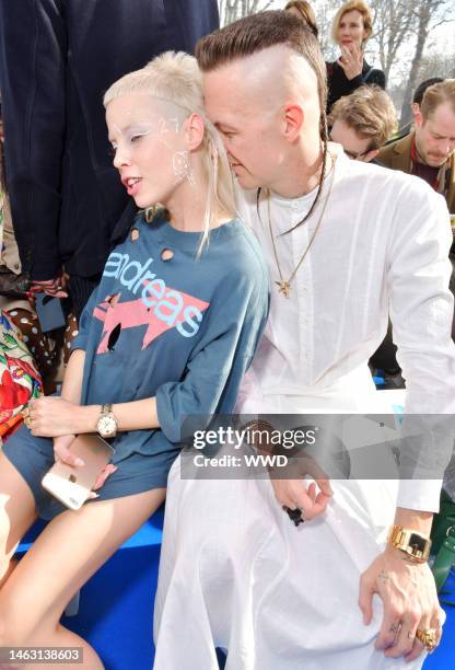 Yolandi Visser and Watkin Tudor Jones