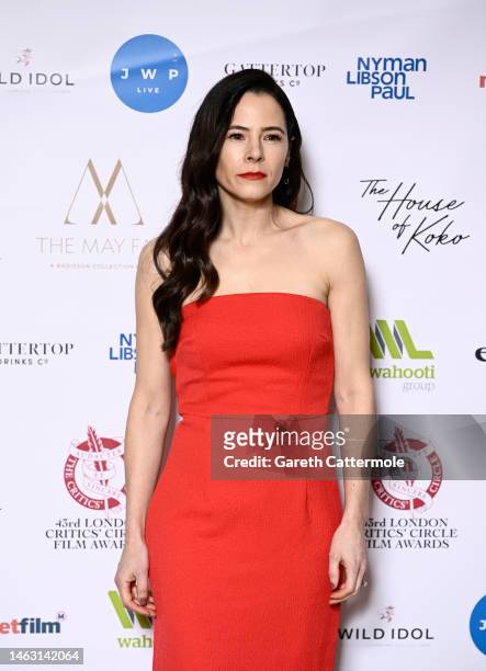 Elaine Cassidy attends the 43rd London Critics' Circle Film Awards 2023 at The Mayfair Hotel on February 05, 2023 in London, England.