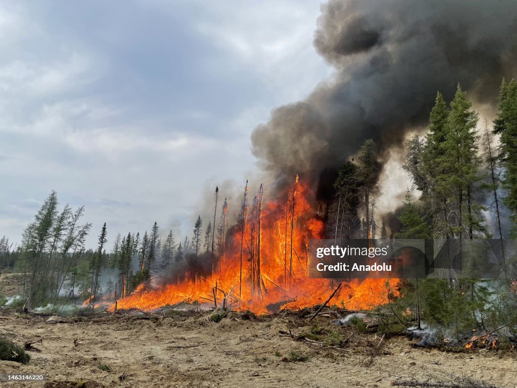 French firefighters assist with Canada wildfires