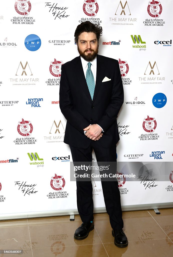 Tom Burke attends the 43rd London Critics' Circle Film Awards 2023 at Tom Burke attends the 43rd London Critics' Circle Film Awards 2023 at