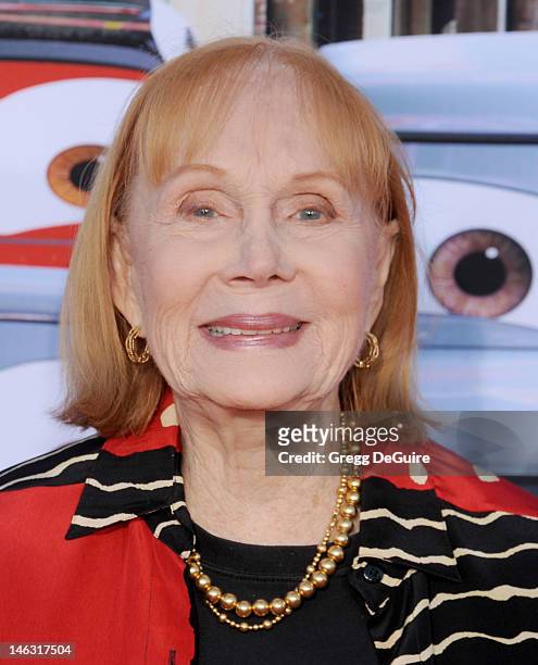 Actress Katherine Helmond arrives at "Cars Land" Grand Opening at Disney's California Adventure on June 13, 2012 in Anaheim, California.