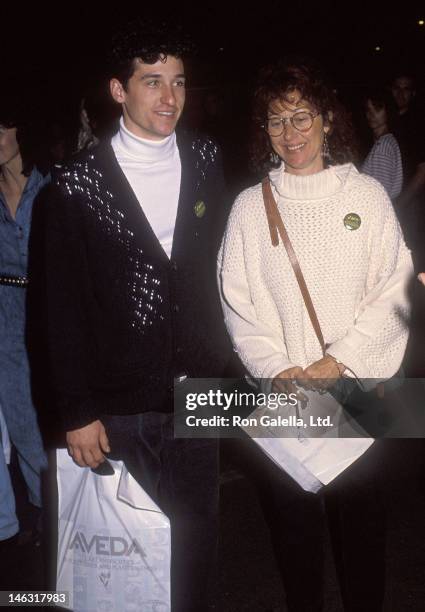 Actor Patrick Dempsey and wife Rocky Parker attend the Cirque du Soleil's "Nouvelle Experience" Opening Night Performance to Benefit Proposition 128...