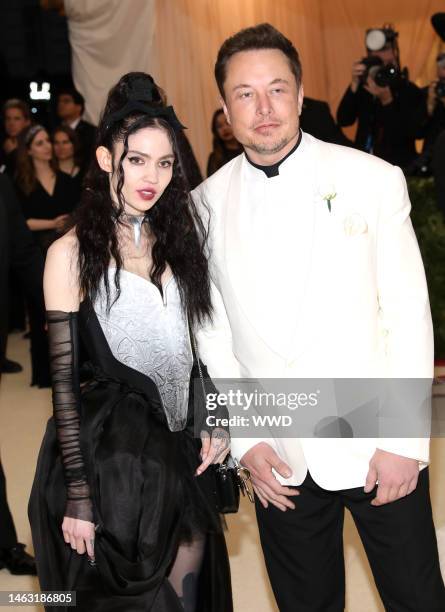 Grimes and Elon Musk