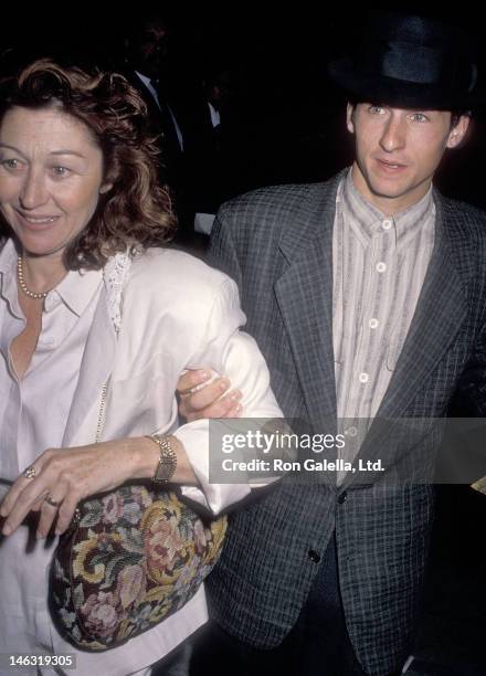 Actor Patrick Dempsey and wife Rocky Parker attend Virgin Records Presents Paula Abdul with a Sextuple Platinum Record for "Forever Your Girl" Album...