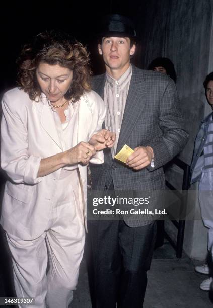 Actor Patrick Dempsey and wife Rocky Parker attend Virgin Records Presents Paula Abdul with a Sextuple Platinum Record for "Forever Your Girl" Album...