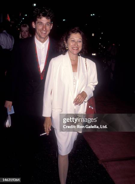 Actor Patrick Dempsey and wife Rocky Parker attend the "Commitment to Live IV" Gala to Benefit AIDS Project Los Angeles on September 7, 1990 at the...