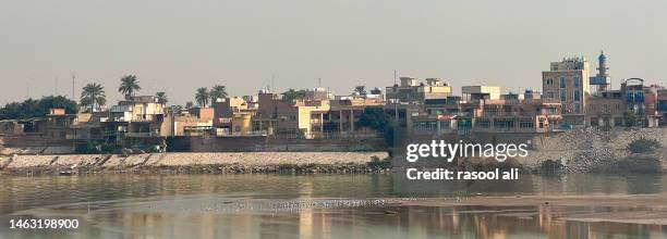 tigris river in baghdad - baghdad cityscape stock pictures, royalty-free photos & images