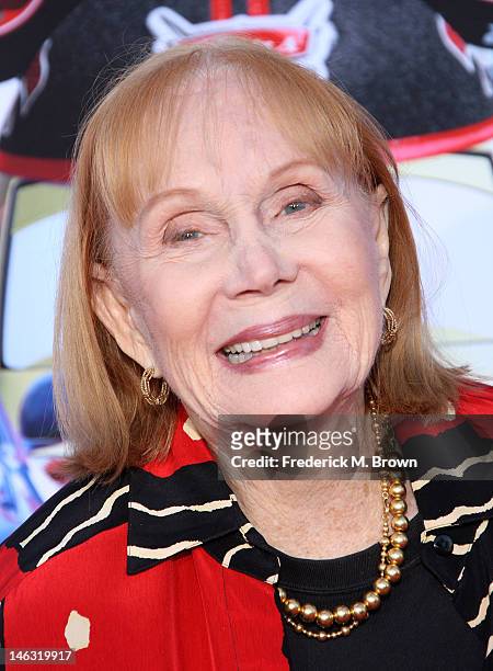 Actress Katherine Helmond attends the Grand Opening Of "Cars Land" At Disneyland Resort on June 13, 2012 in Anaheim, California.