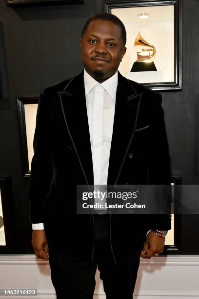 Mile attends the 65th GRAMMY Awards on February 05, 2023 in Los Angeles, California.