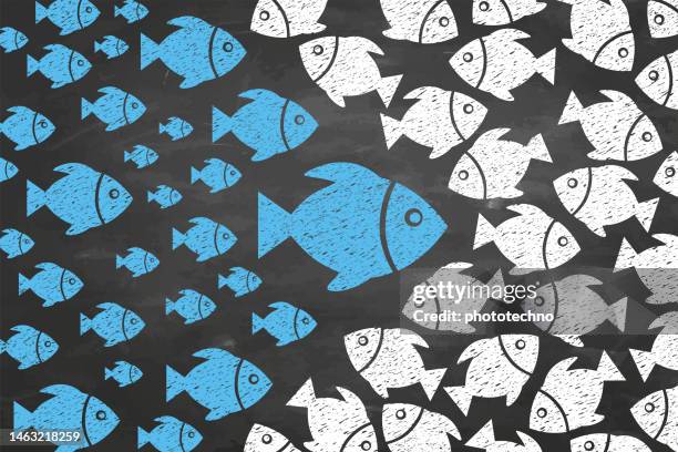 Fish Following Fish Following Fish Photos and Premium High Res Pictures - Getty Images