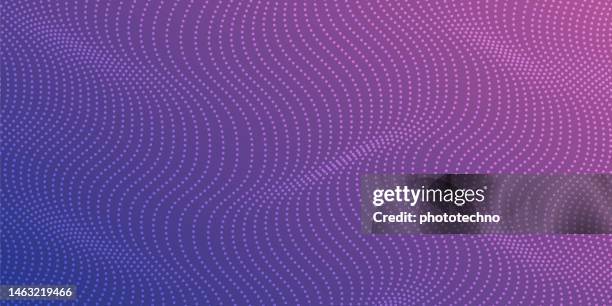 dynamic blue particle wave. abstract sound visualization. digital structure of the wave flow of luminous particles. abstract dots halftone effect particles vibrant gradient color background and texture. - the wave stock illustrations