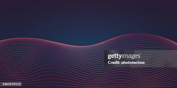 abstract modern gradient wave flowing line pattern background. for landing page. abstract line pattern background. - straight stock illustrations