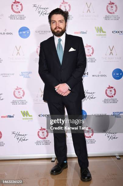 Tom Burke attends the 43rd London Critics' Circle Film Awards 2023 at The Mayfair Hotel on February 05, 2023 in London, England.