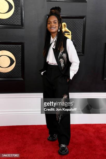 Koffee attends the 65th GRAMMY Awards on February 05, 2023 in Los Angeles, California.