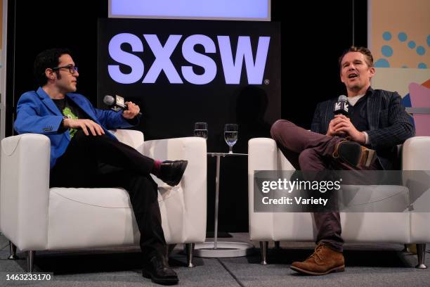 Eric Kohn and Ethan Hawke