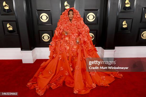 Lizzo attends the 65th GRAMMY Awards on February 05, 2023 in Los Angeles, California.