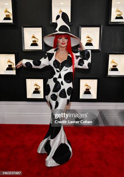 Shania Twain attends the 65th GRAMMY Awards on February 05, 2023 in Los Angeles, California.