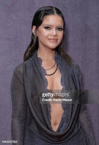 Maren Morris attends the 65th GRAMMY Awards on February 05, 2023 in Los Angeles, California.