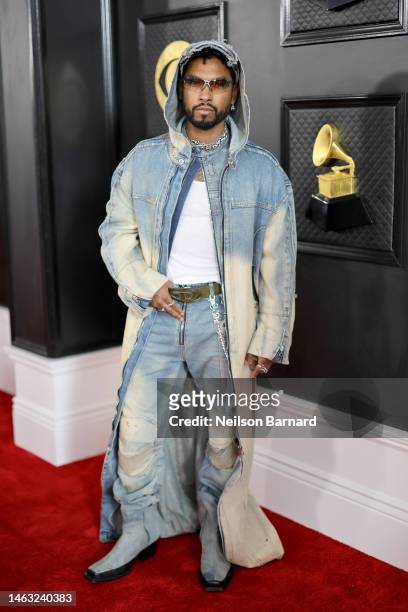 Miguel attends the 65th GRAMMY Awards on February 05, 2023 in Los Angeles, California.