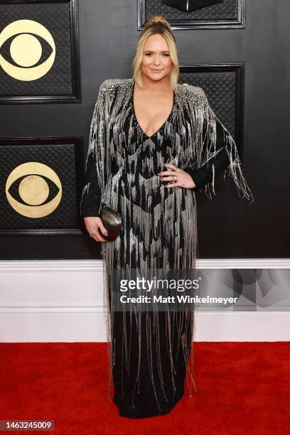 Miranda Lambert attends the 65th GRAMMY Awards on February 05, 2023 in Los Angeles, California.