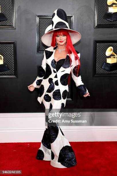 Shania Twain attends the 65th GRAMMY Awards on February 05, 2023 in Los Angeles, California.