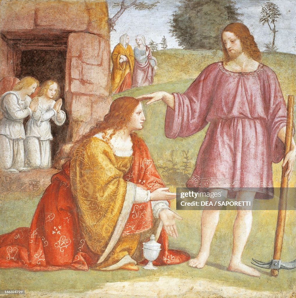 Christ risen appearing to Mary Magdalene,