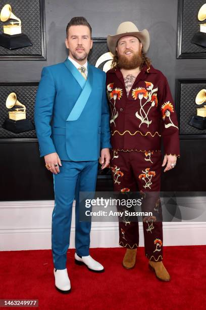 Osborne and John Osborne of Brothers Osborne attend the 65th GRAMMY Awards on February 05, 2023 in Los Angeles, California.