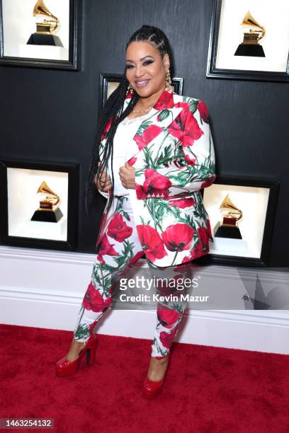 Cheryl James of Salt-N-Pepa attends the 65th GRAMMY Awards on February 05, 2023 in Los Angeles, California.