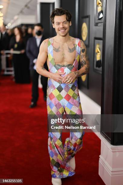 Harry Styles attends the 65th GRAMMY Awards on February 05, 2023 in Los Angeles, California.