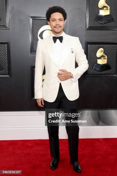 Trevor Noah attends the 65th GRAMMY Awards on February 05, 2023 in Los Angeles, California.
