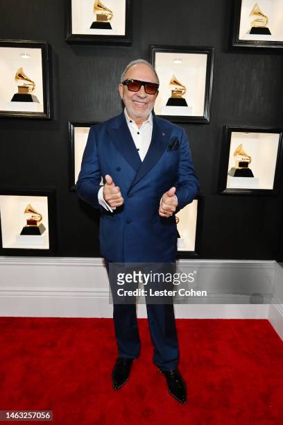 Emilio Estefan attends the 65th GRAMMY Awards on February 05, 2023 in Los Angeles, California.